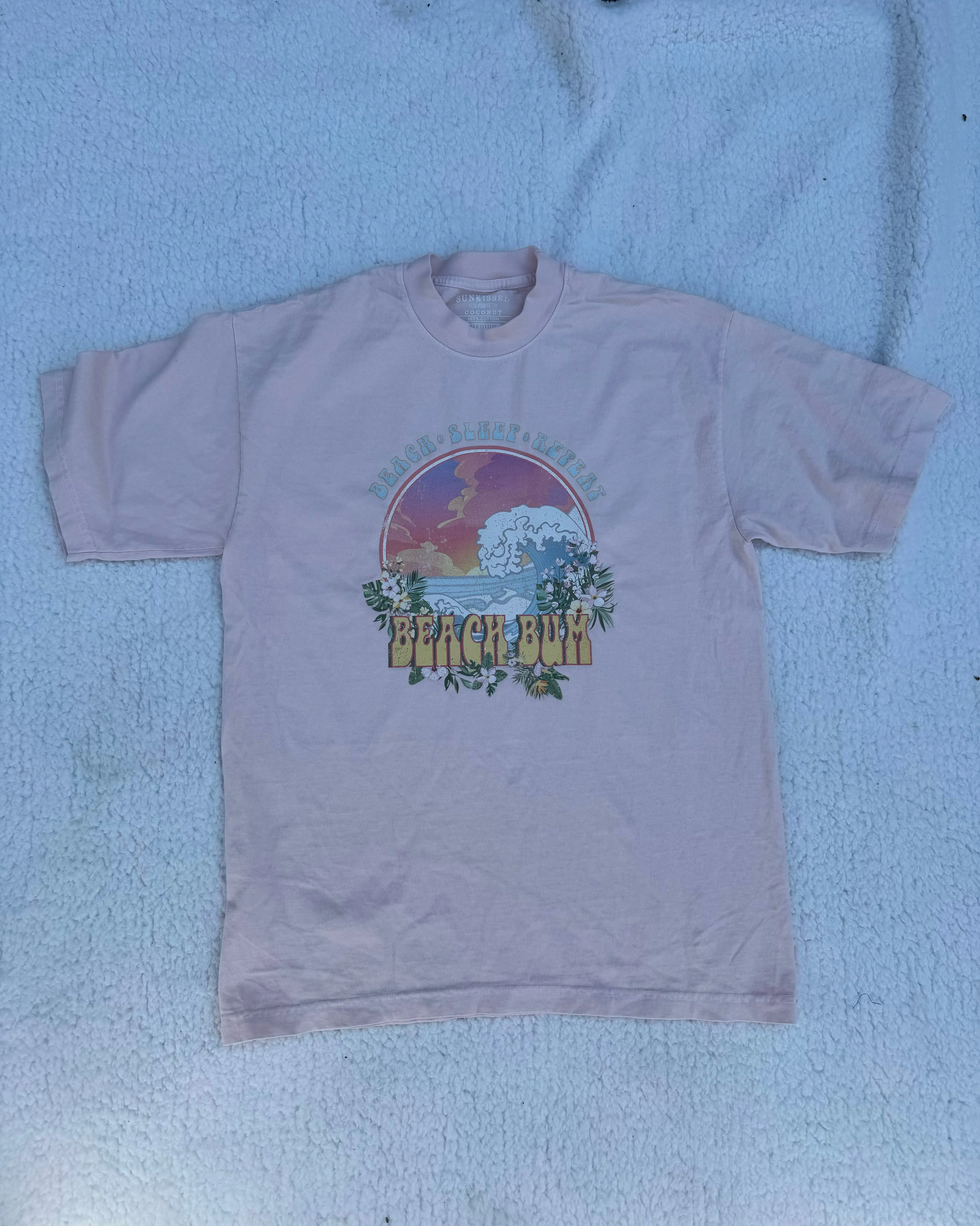 Beach Bum Tee sold by Sunkissed Coconut