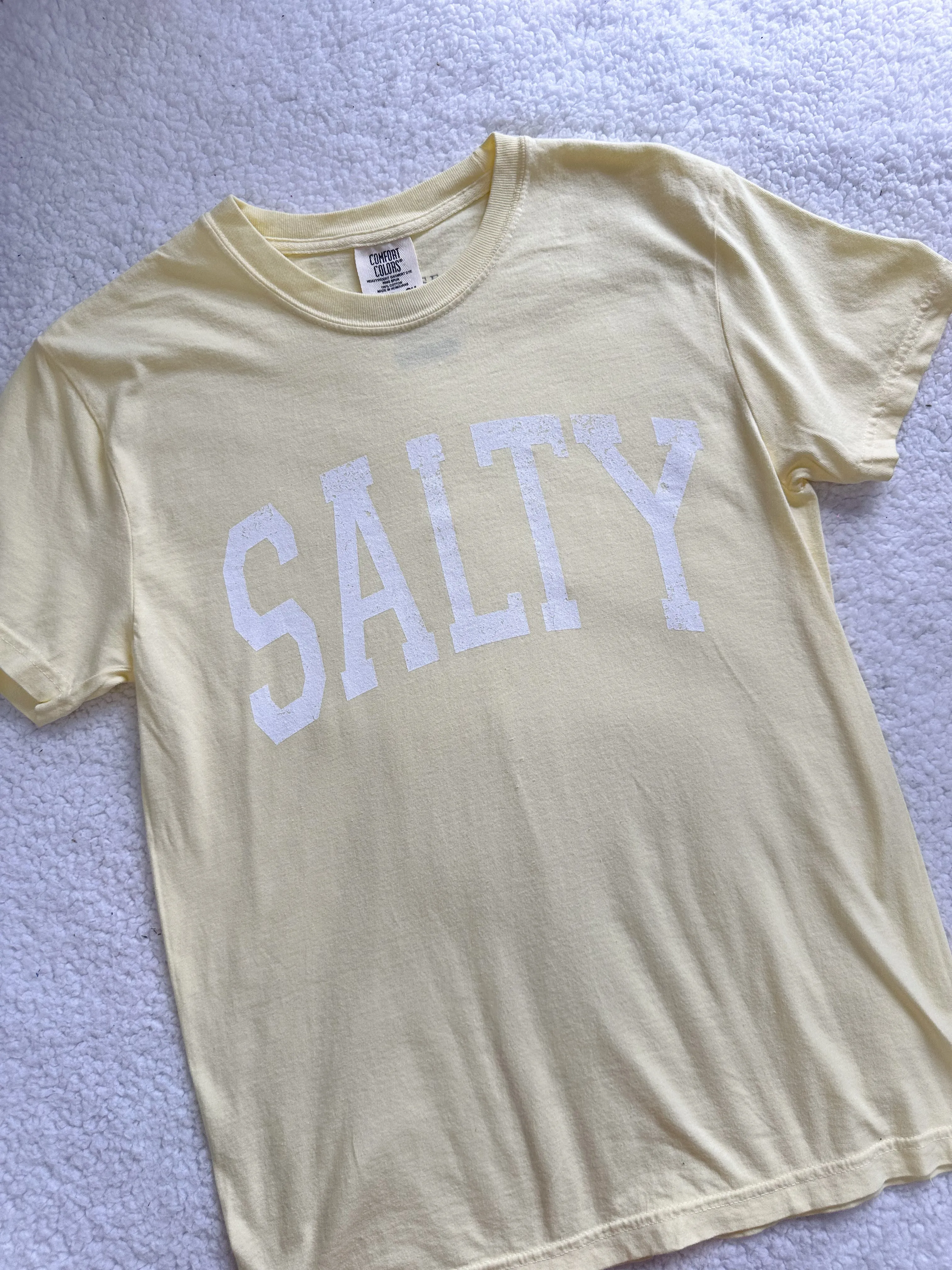 Salty Summer Comfort Colors Tee sold by Sunkissed Coconut product image thumbnail 3