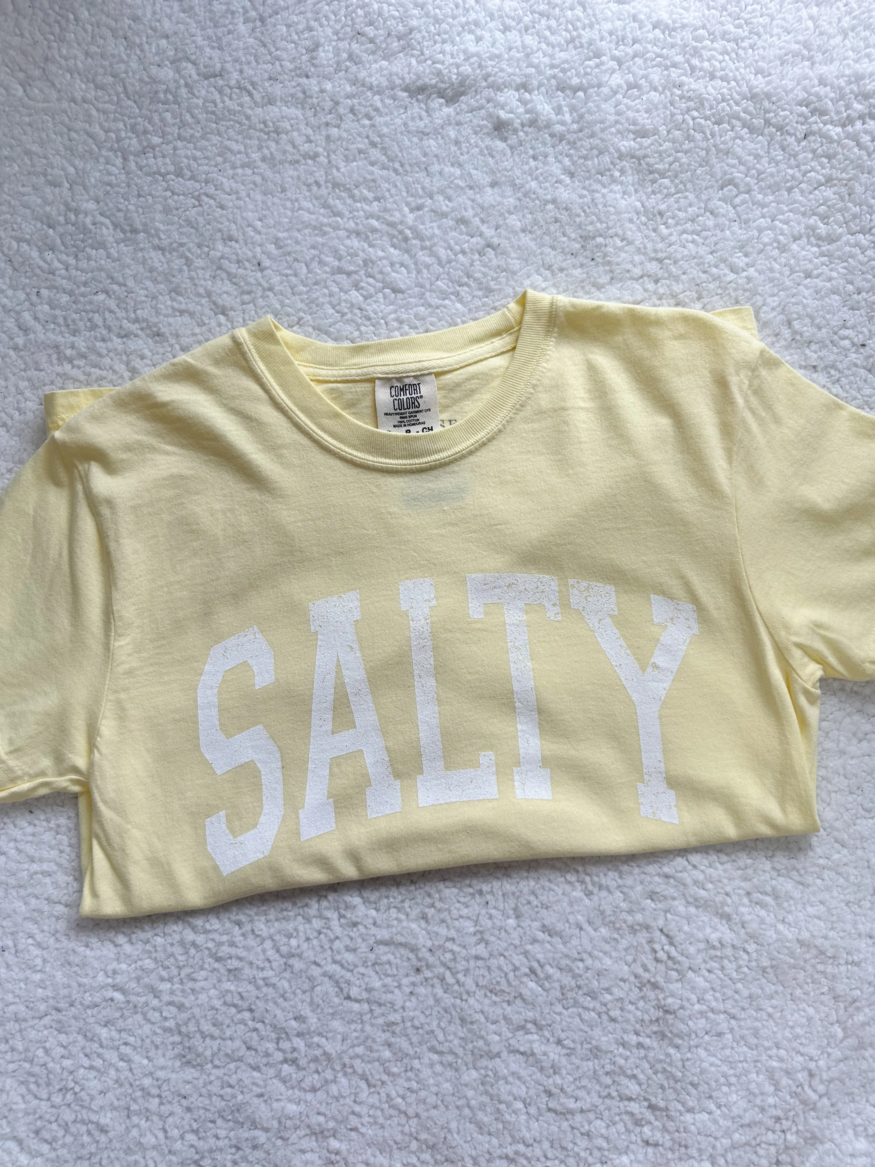 Salty Summer Comfort Colors Tee sold by Sunkissed Coconut product image thumbnail 2