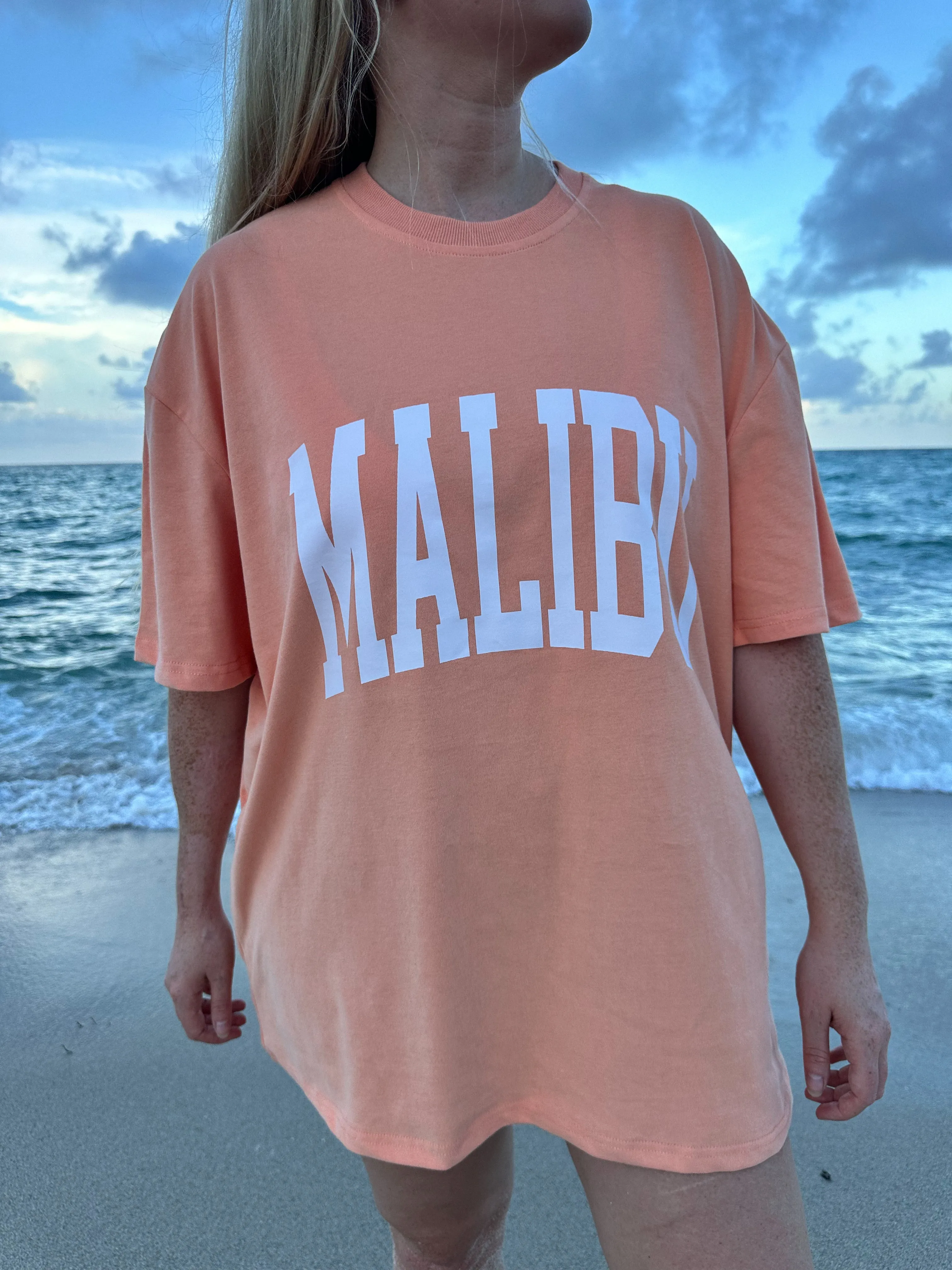 Malibu Graphic Tee sold by Sunkissed Coconut