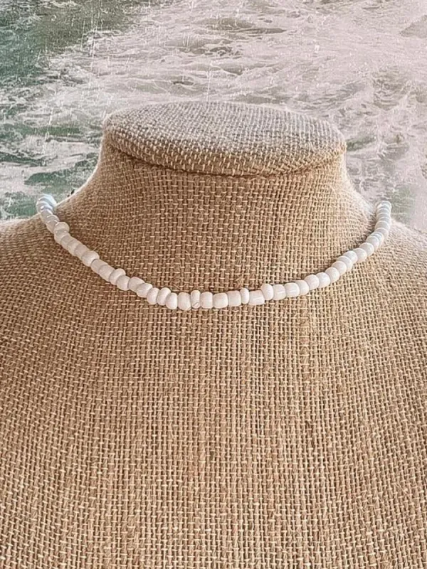 Essential Seed Bead Choker Necklace sold by Sunkissed Coconut