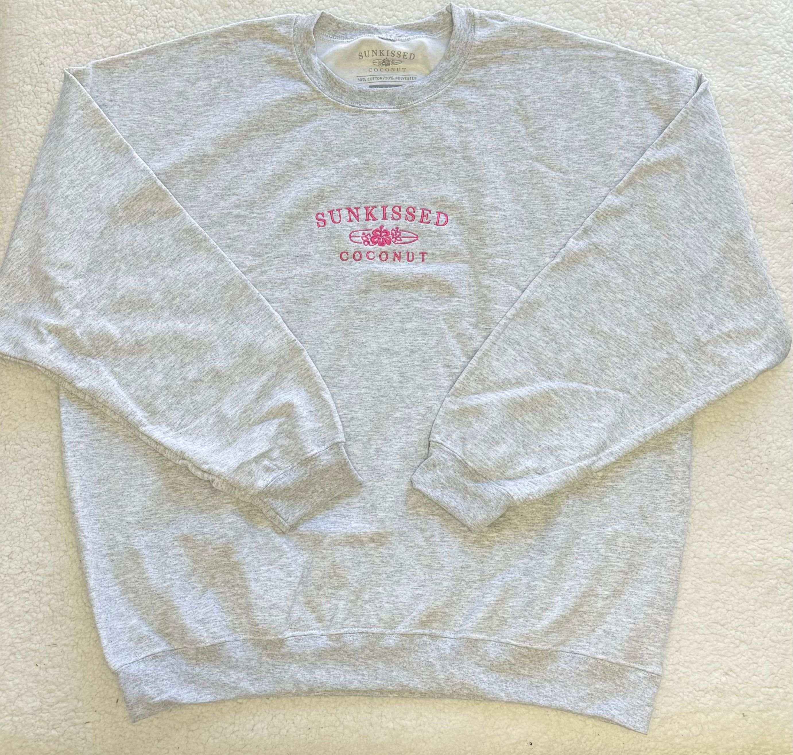 Embroider Logo Sweatshirt sold by Sunkissed Coconut