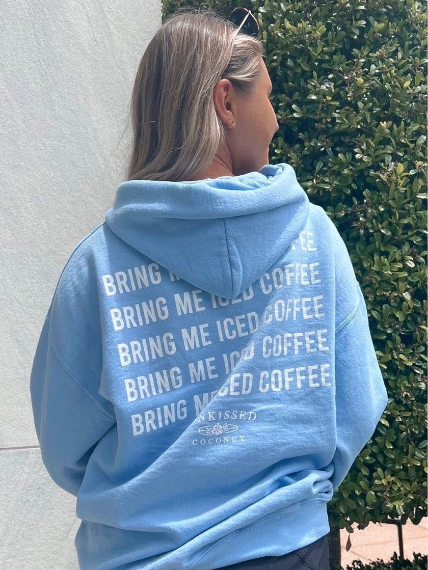 Bring Me Iced Coffee Hoodie sold by Sunkissed Coconut product image thumbnail 4