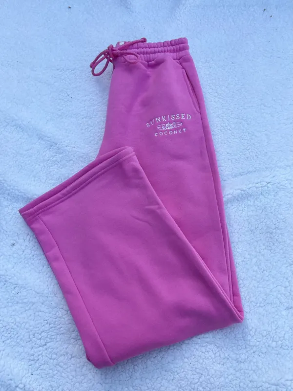Flare Logo Sweatpants sold by Sunkissed Coconut