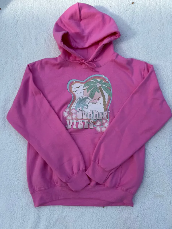 Summer Vibes Hoodie sold by Sunkissed Coconut