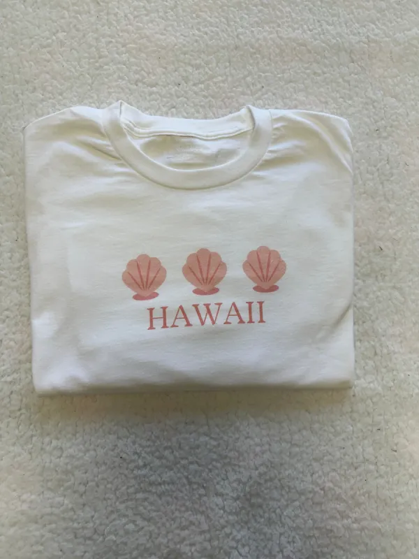 Hawaii Seashells Tee sold by Sunkissed Coconut