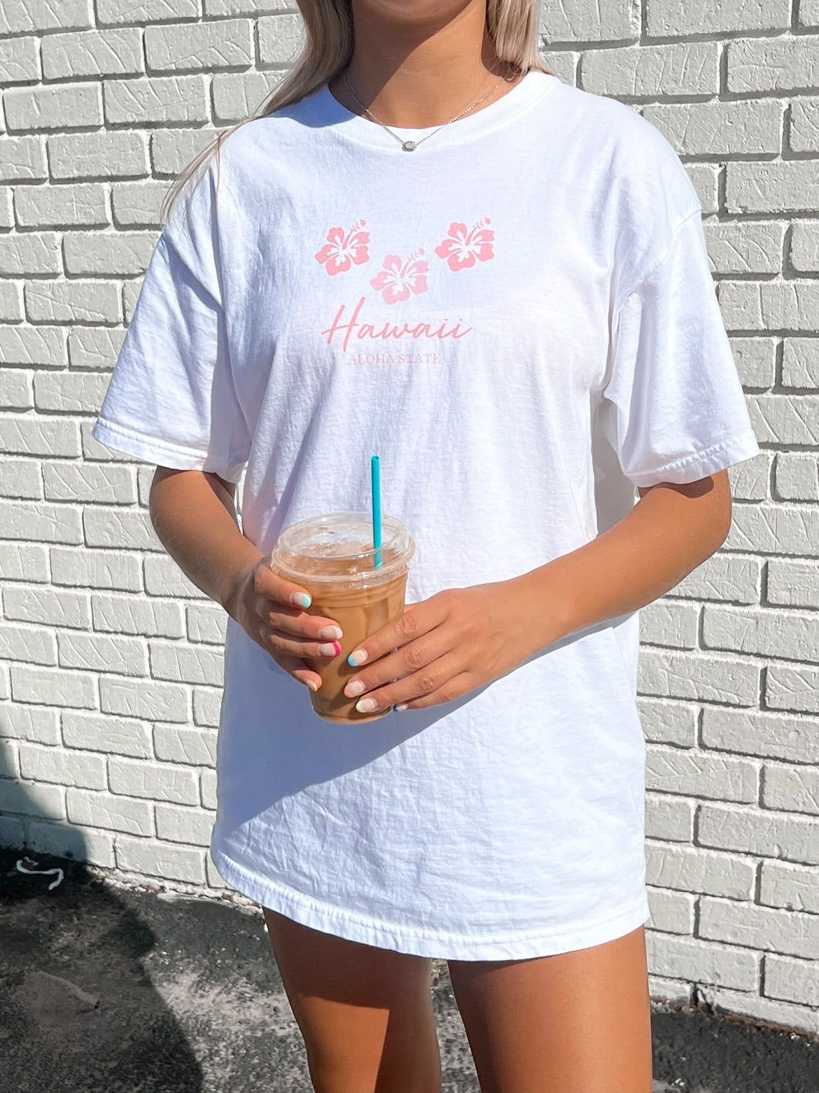 Flower Hawaii Tee sold by Sunkissed Coconut product image thumbnail 2