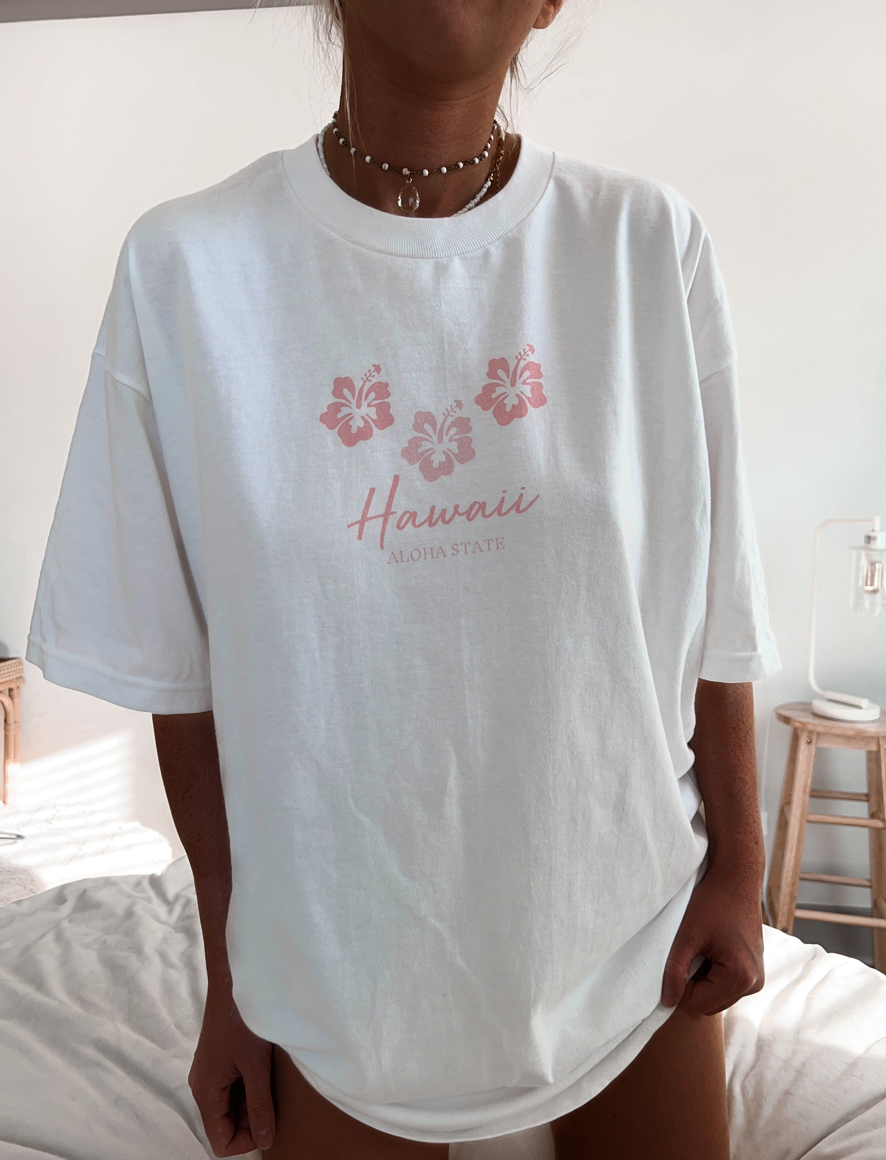 Flower Hawaii Tee sold by Sunkissed Coconut