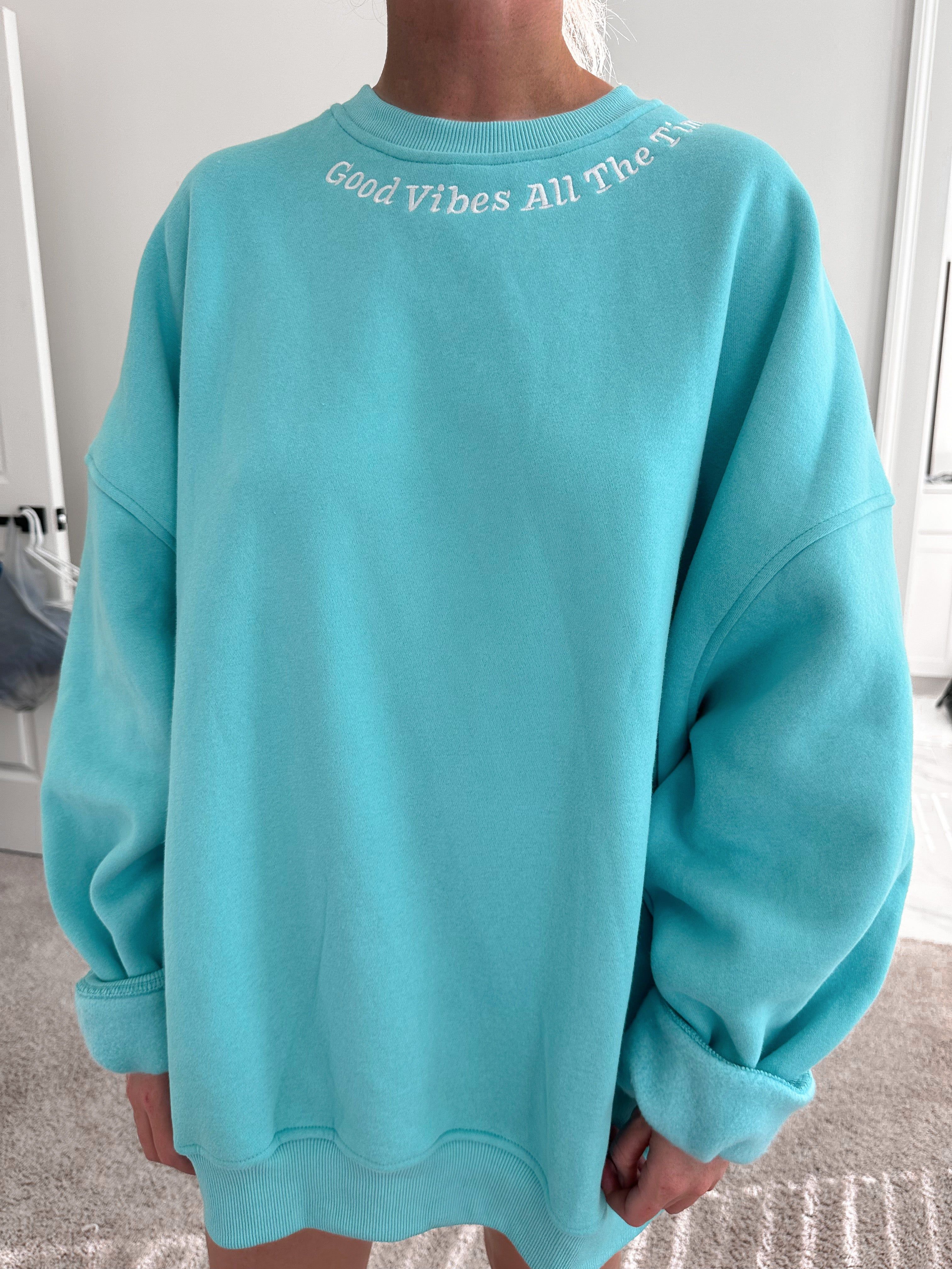 Good Vibes Only Sweatshirt sold by Sunkissed Coconut product image thumbnail 2