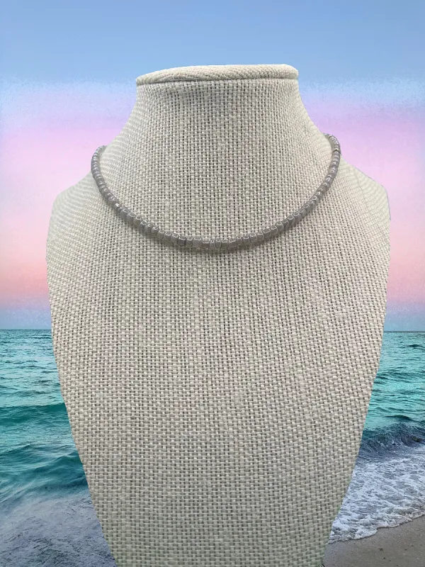 Everyday beaded choker made by Sunkissed Coconut