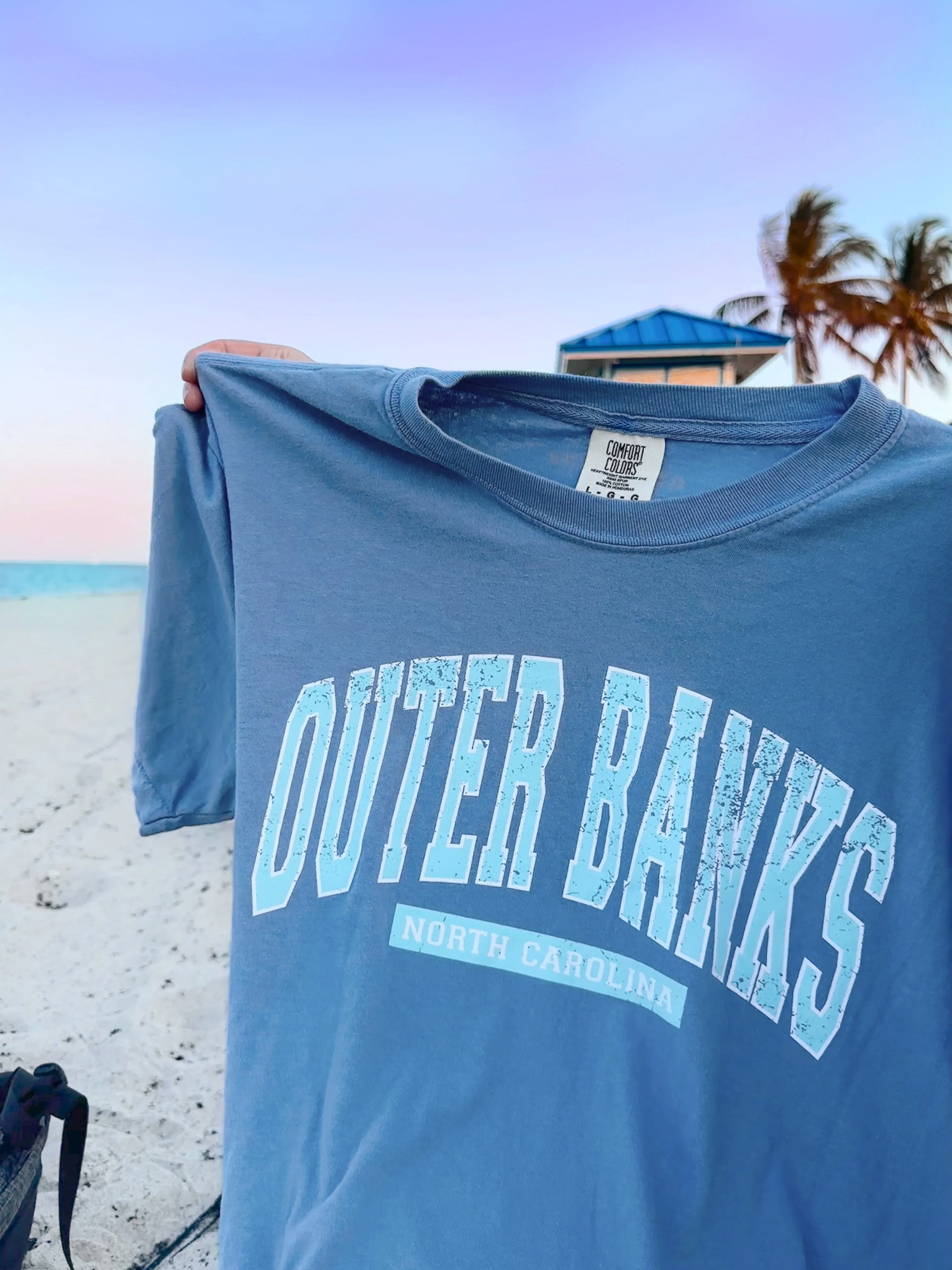 Outer Banks Tee sold by Sunkissed Coconut product image thumbnail 2