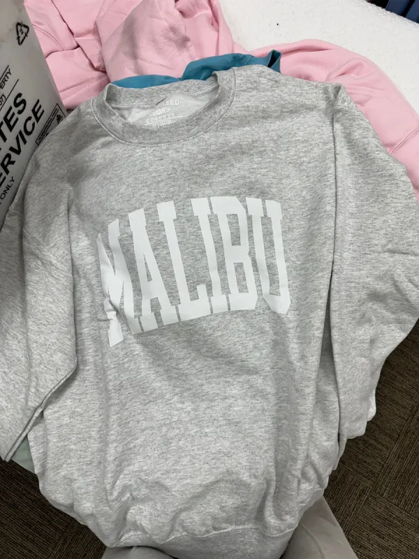Malibu Sweatshirt sold by Sunkissed Coconut