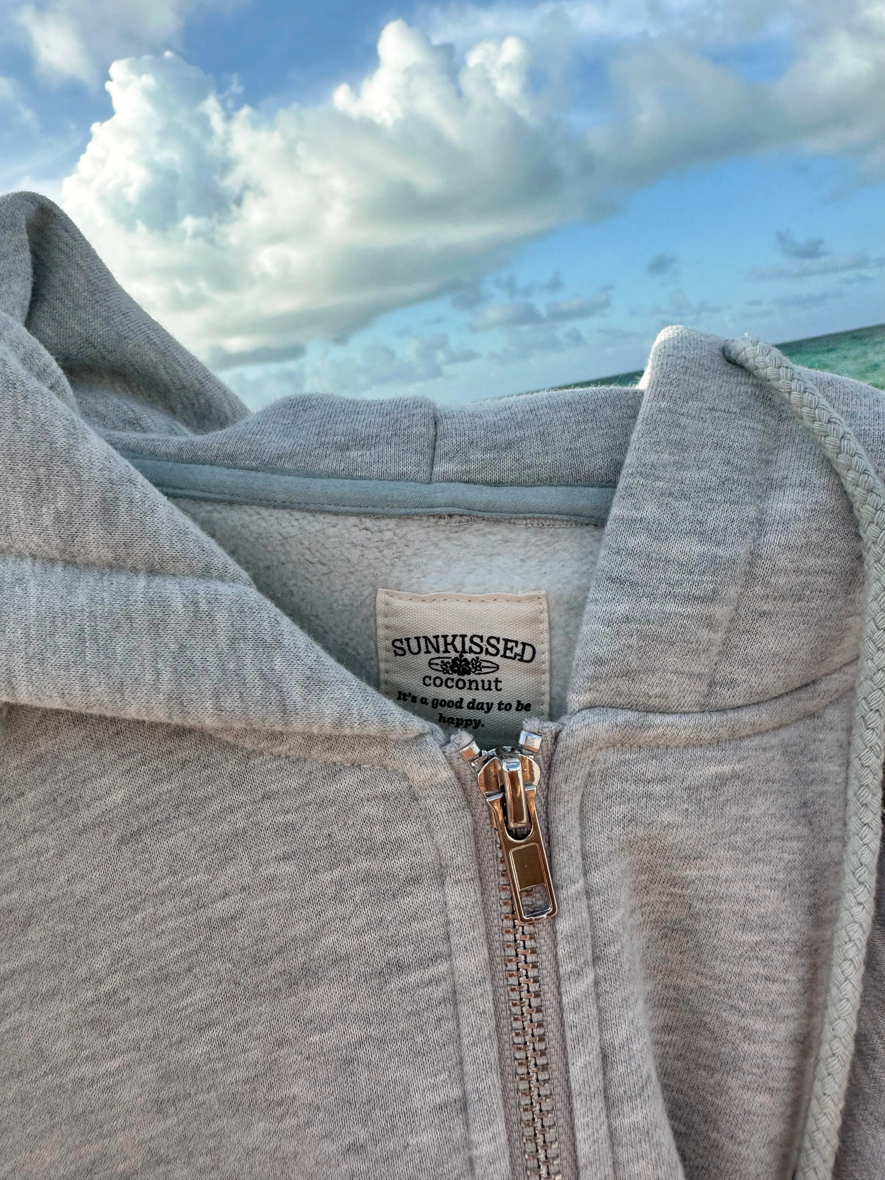 Wailea Zip-Up Hoodie sold by Sunkissed Coconut product image thumbnail 5