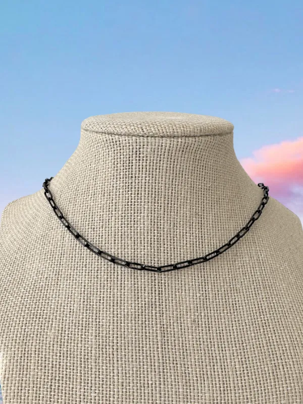 EVERYDAY PAPERCLIP CHOKER sold by Sunkissed Coconut