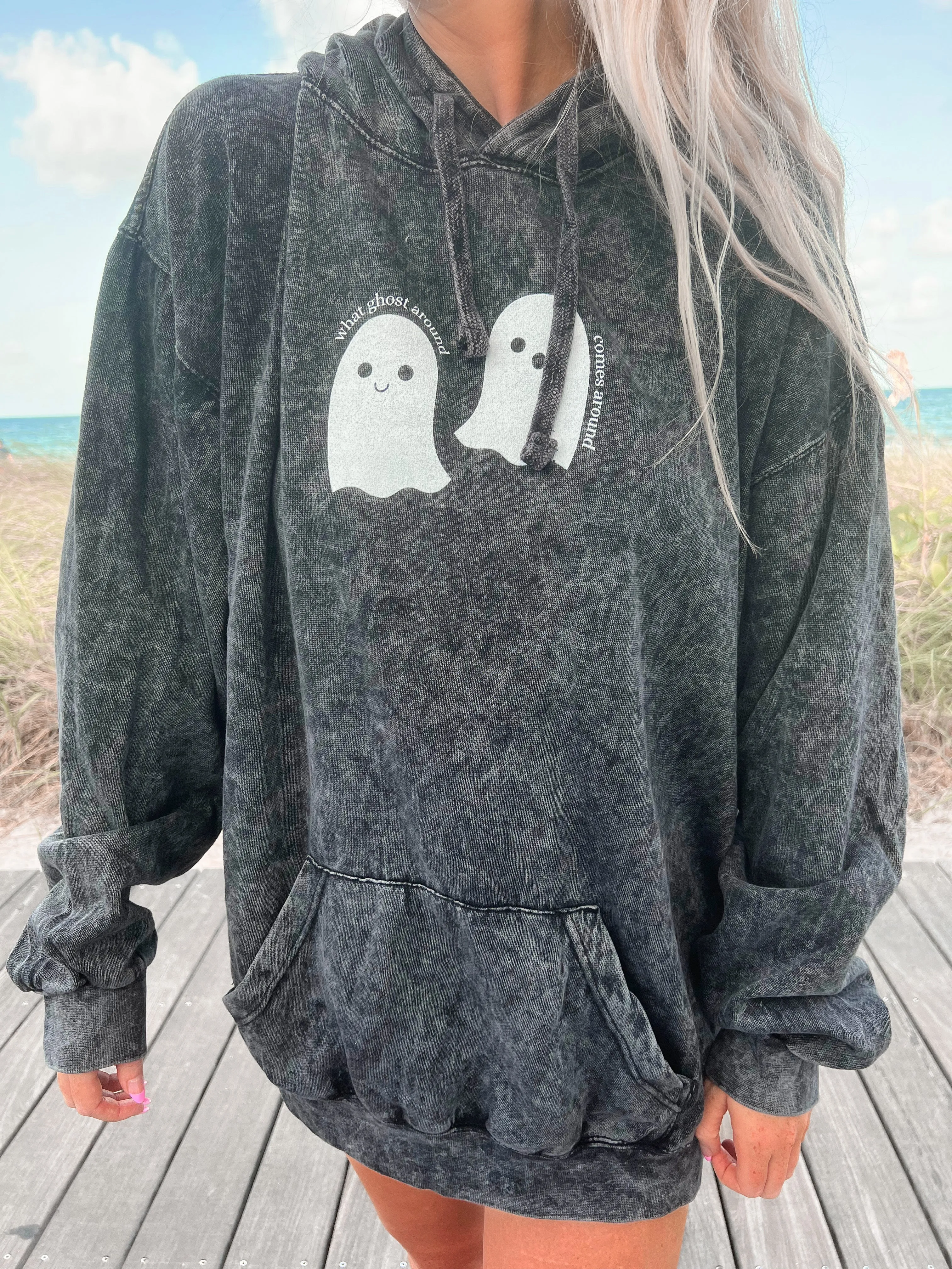 Two Ghost Hoodie sold by Sunkissed Coconut