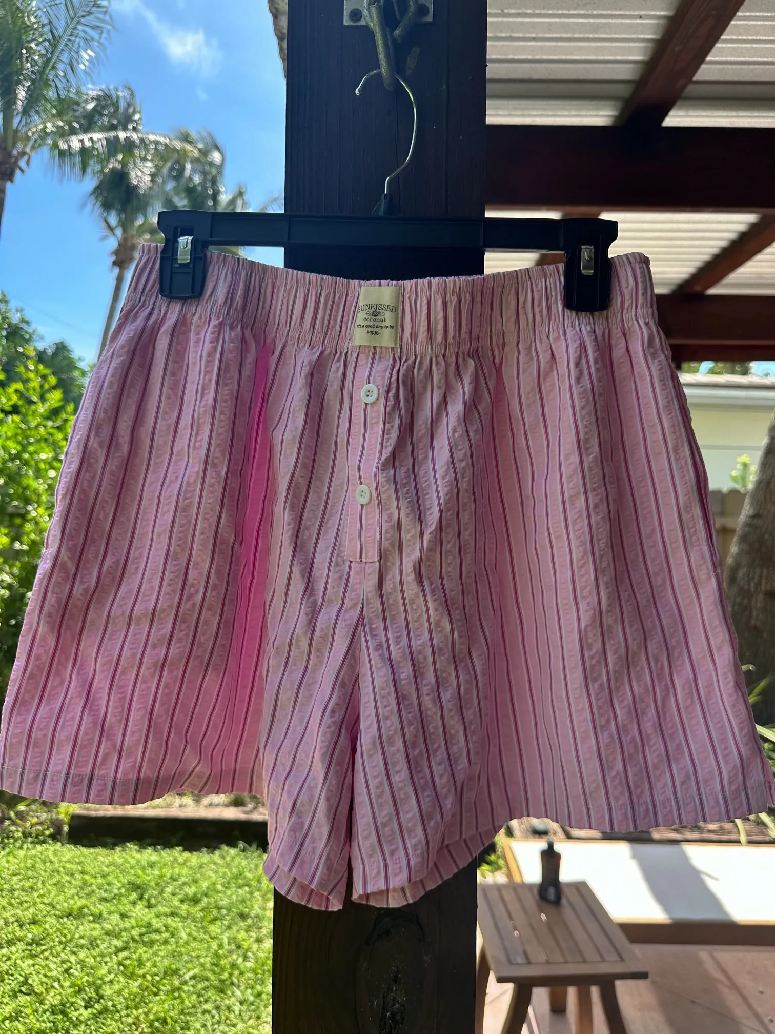 Pink Halo Everyday Boxer Shorts sold by Sunkissed Coconut