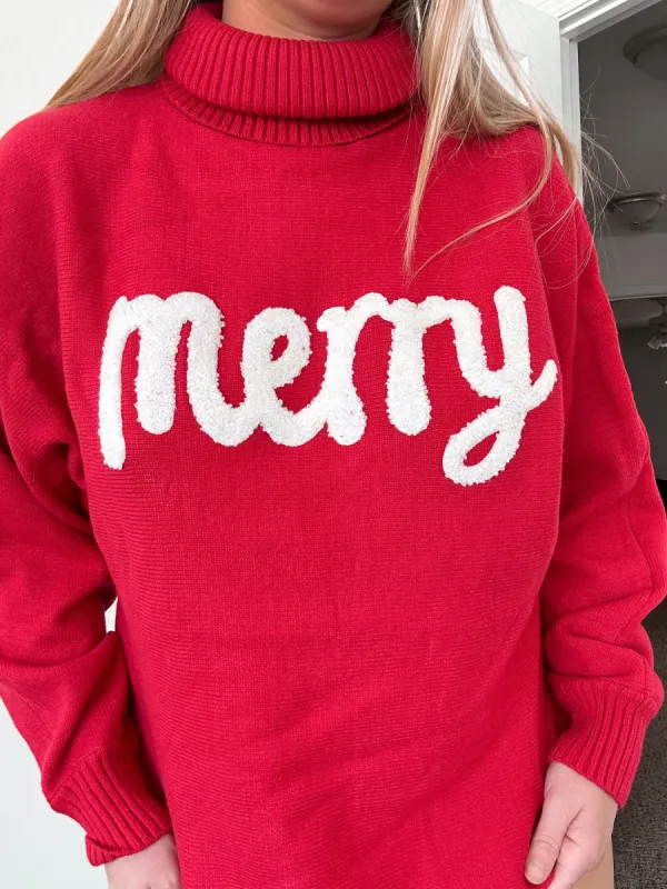 Cozy Merry Sweater sold by Sunkissed Coconut