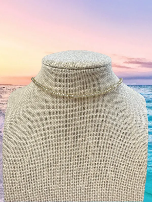 ESSENTIAL BEADED STACKABLE CHOKER sold by Sunkissed Coconut
