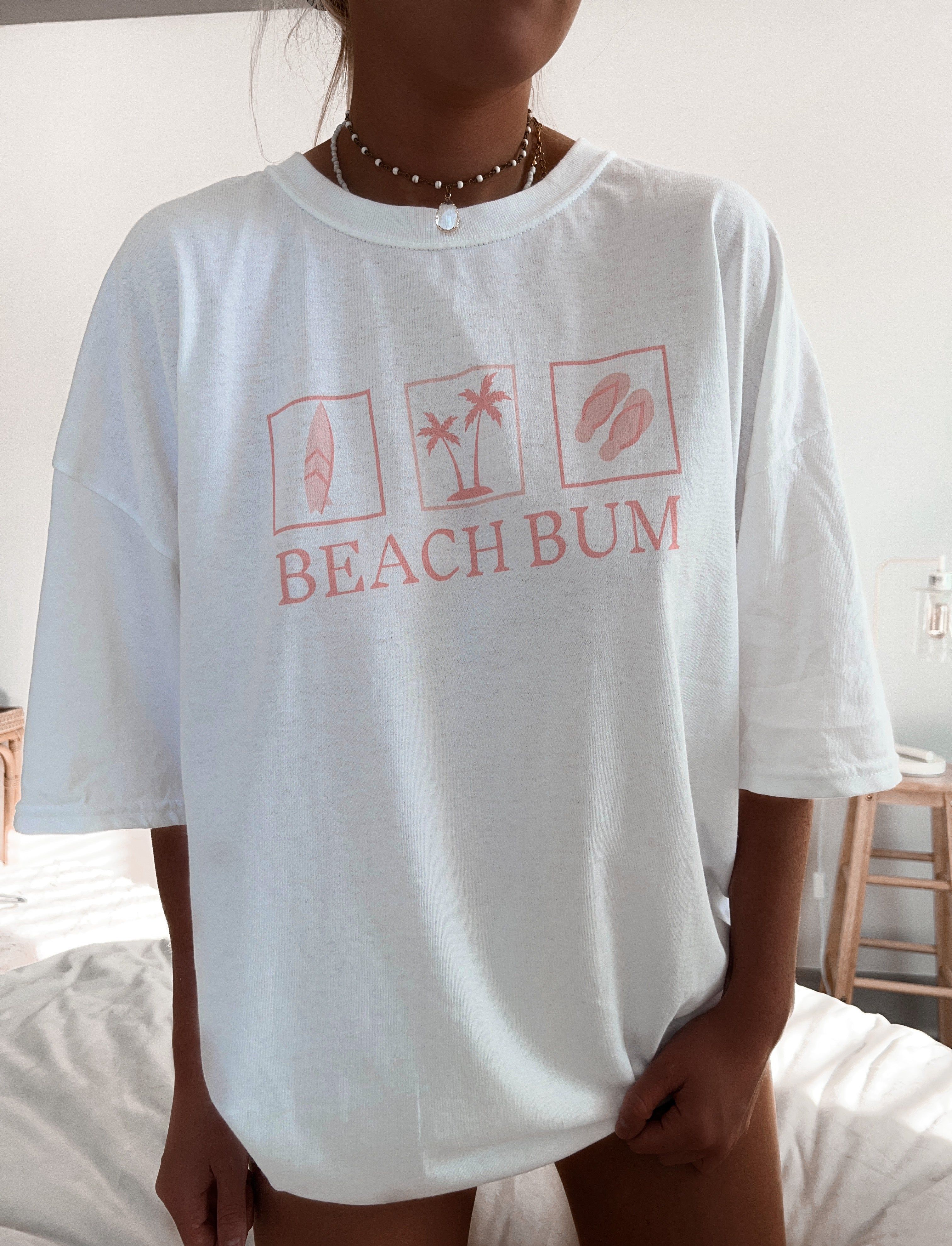 Tropical Beach Bum Tee sold by Sunkissed Coconut product image thumbnail 3