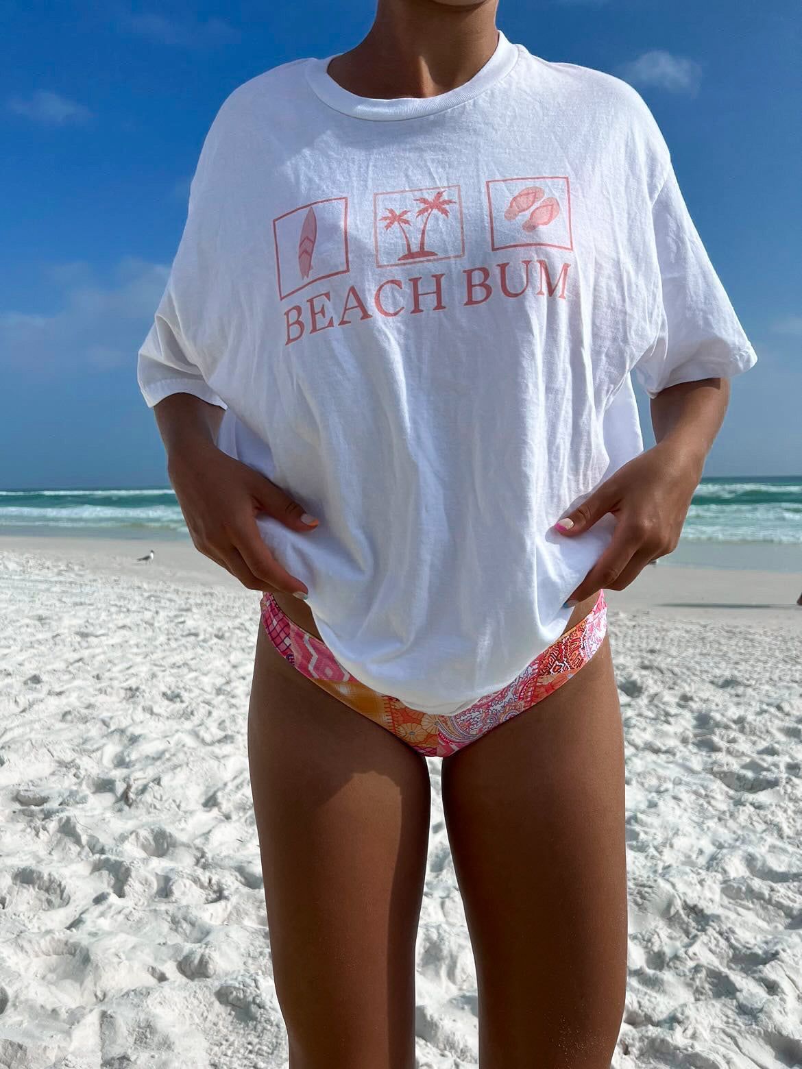 Tropical Beach Bum Tee sold by Sunkissed Coconut product image thumbnail 4