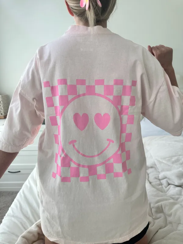 heart smiley face tee sold by Sunkissed Coconut