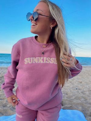 Chill Out Lounge Sweatshirt Mauve sold by Sunkissed Coconut