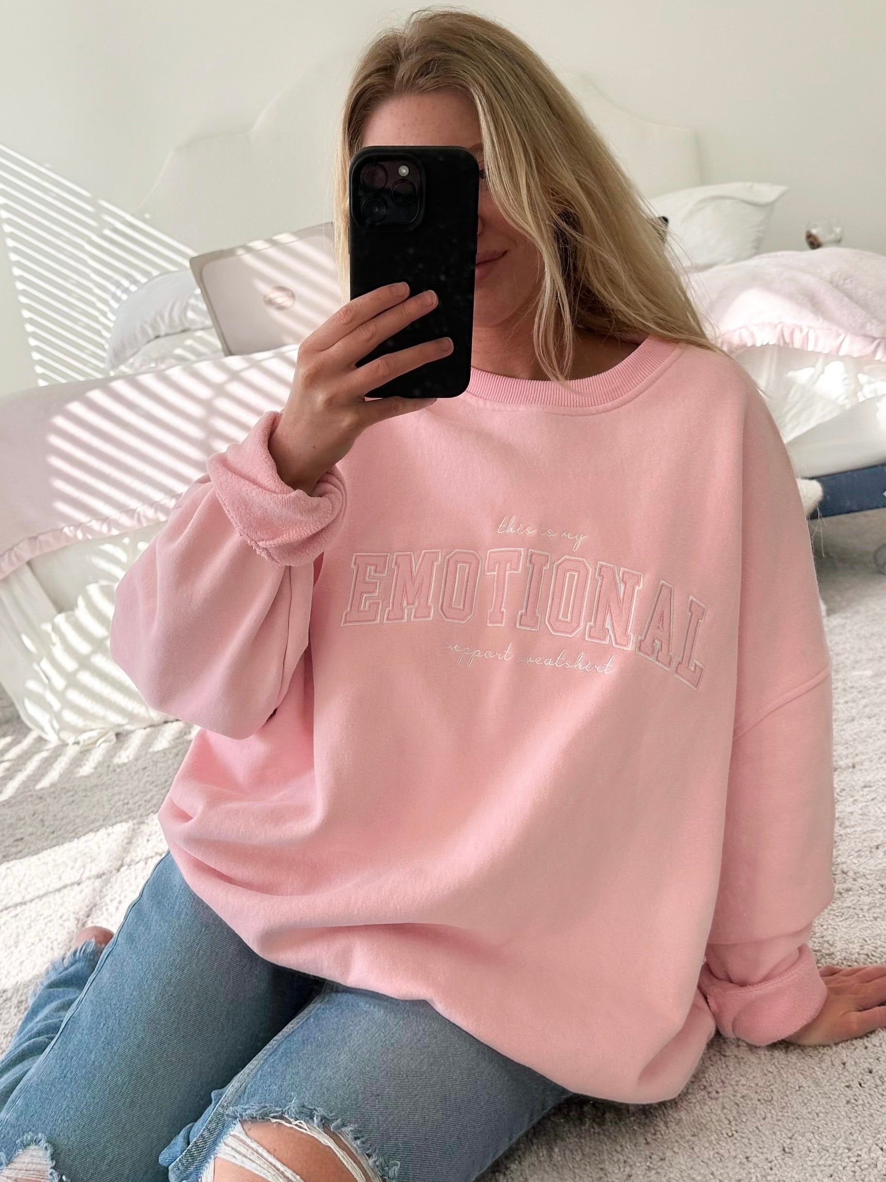 Emotional Oversized Sweatshirt sold by Sunkissed Coconut product image thumbnail 3