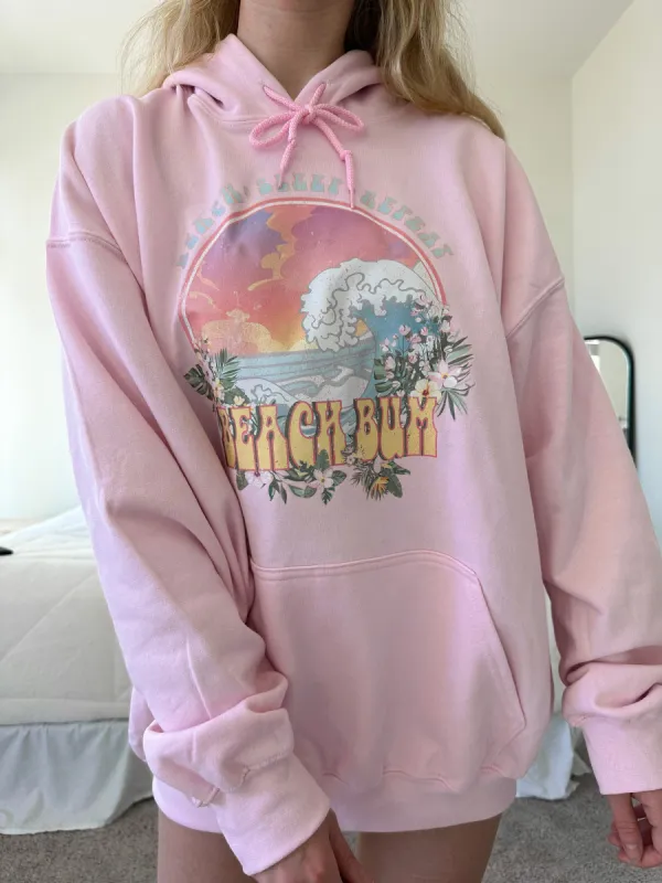 Beach Bum Hoodie sold by Sunkissed Coconut