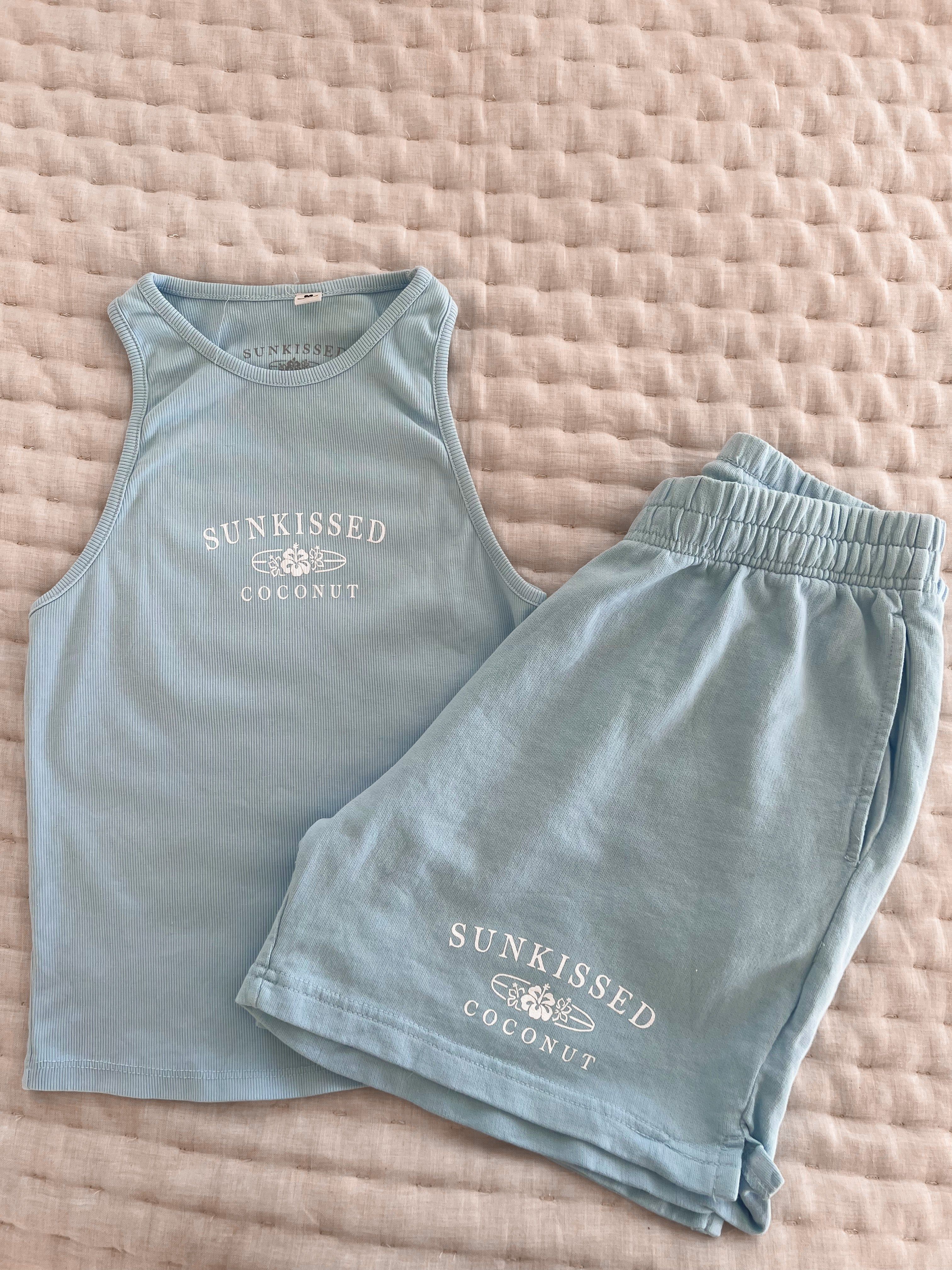 Catch Waves Not Feelings Shorts sold by Sunkissed Coconut product image thumbnail 3