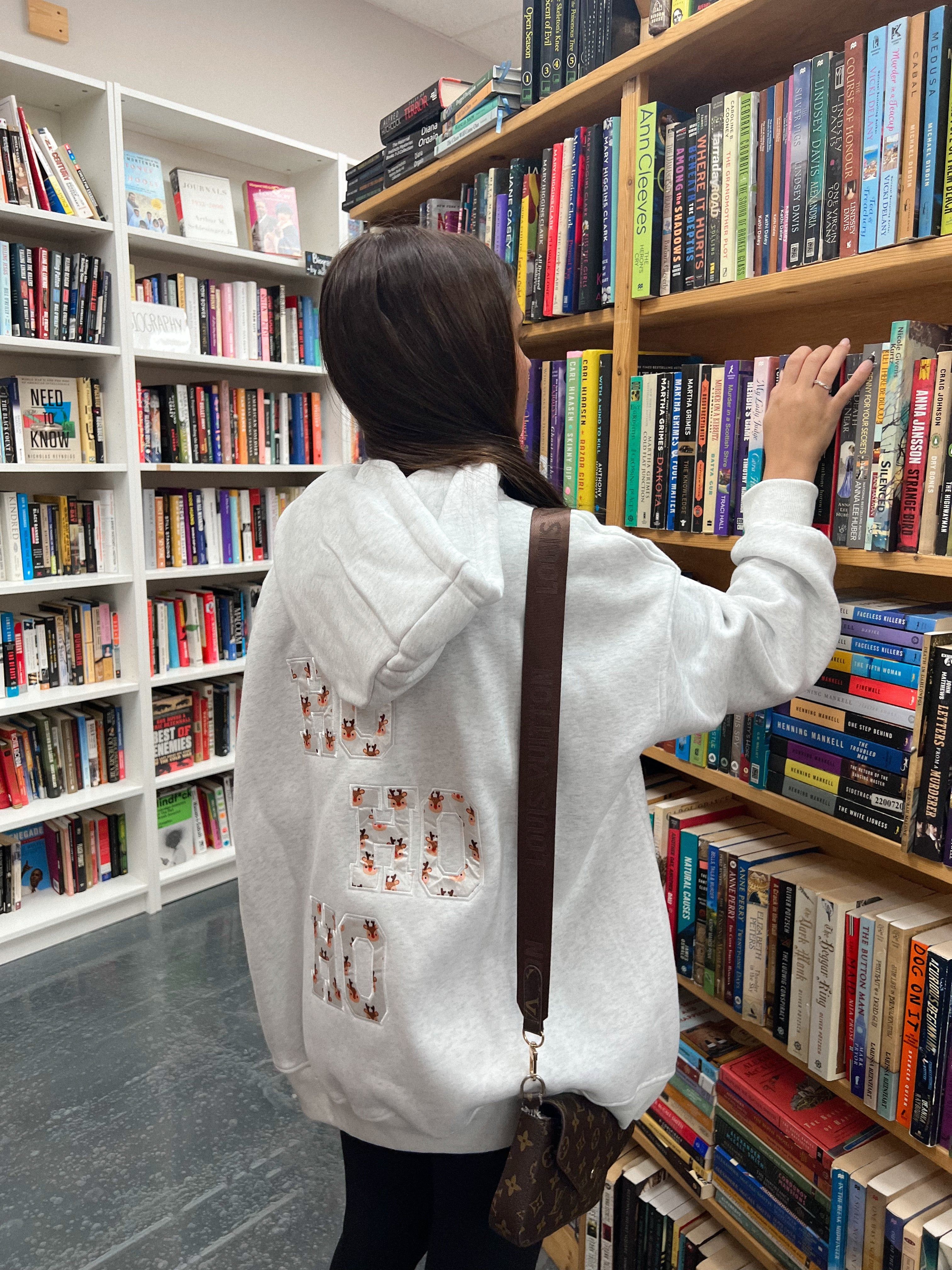 Reindeer Christmas Embroider Hoodie sold by Sunkissed Coconut product image thumbnail 16