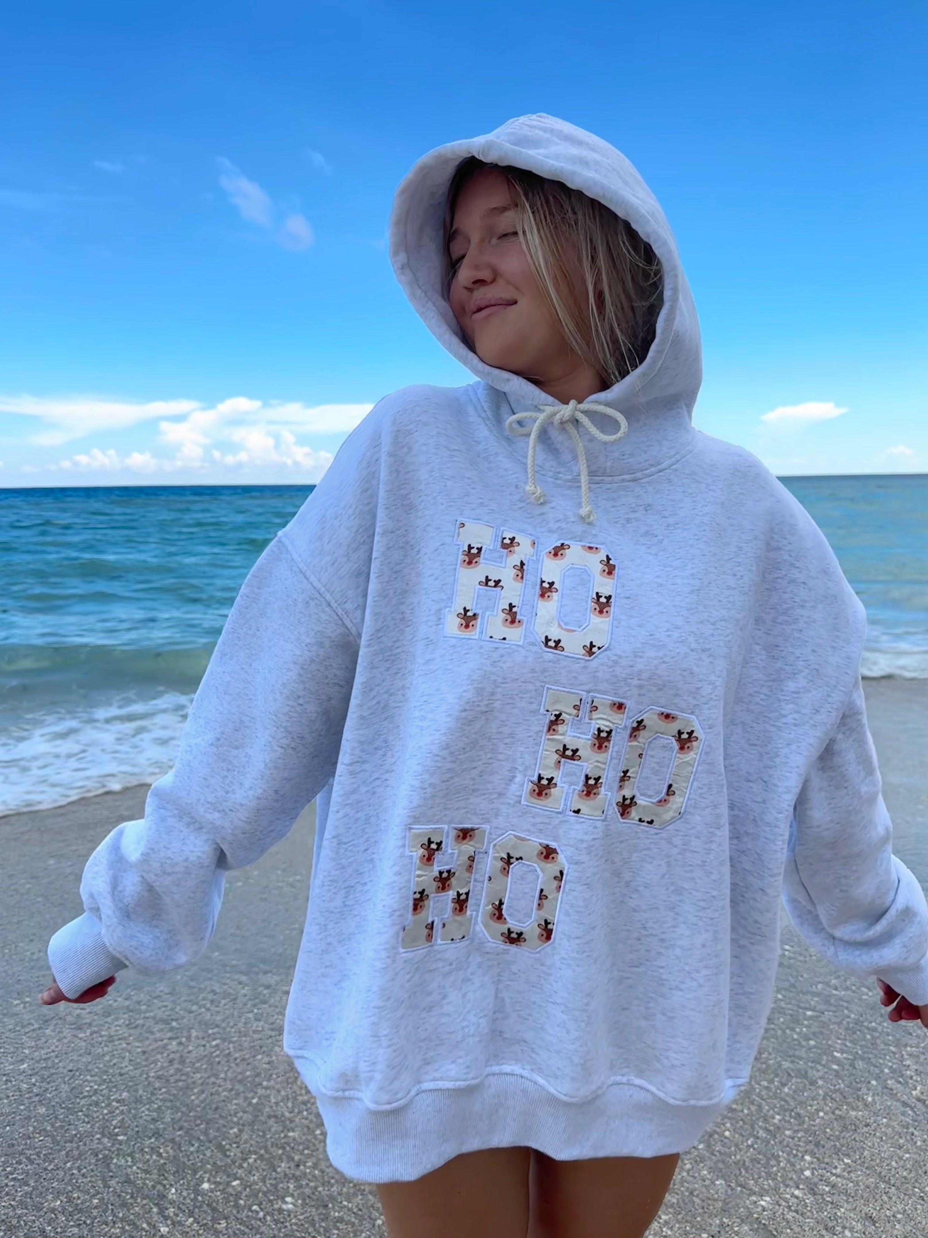 Reindeer Christmas Embroider Hoodie sold by Sunkissed Coconut product image thumbnail 8