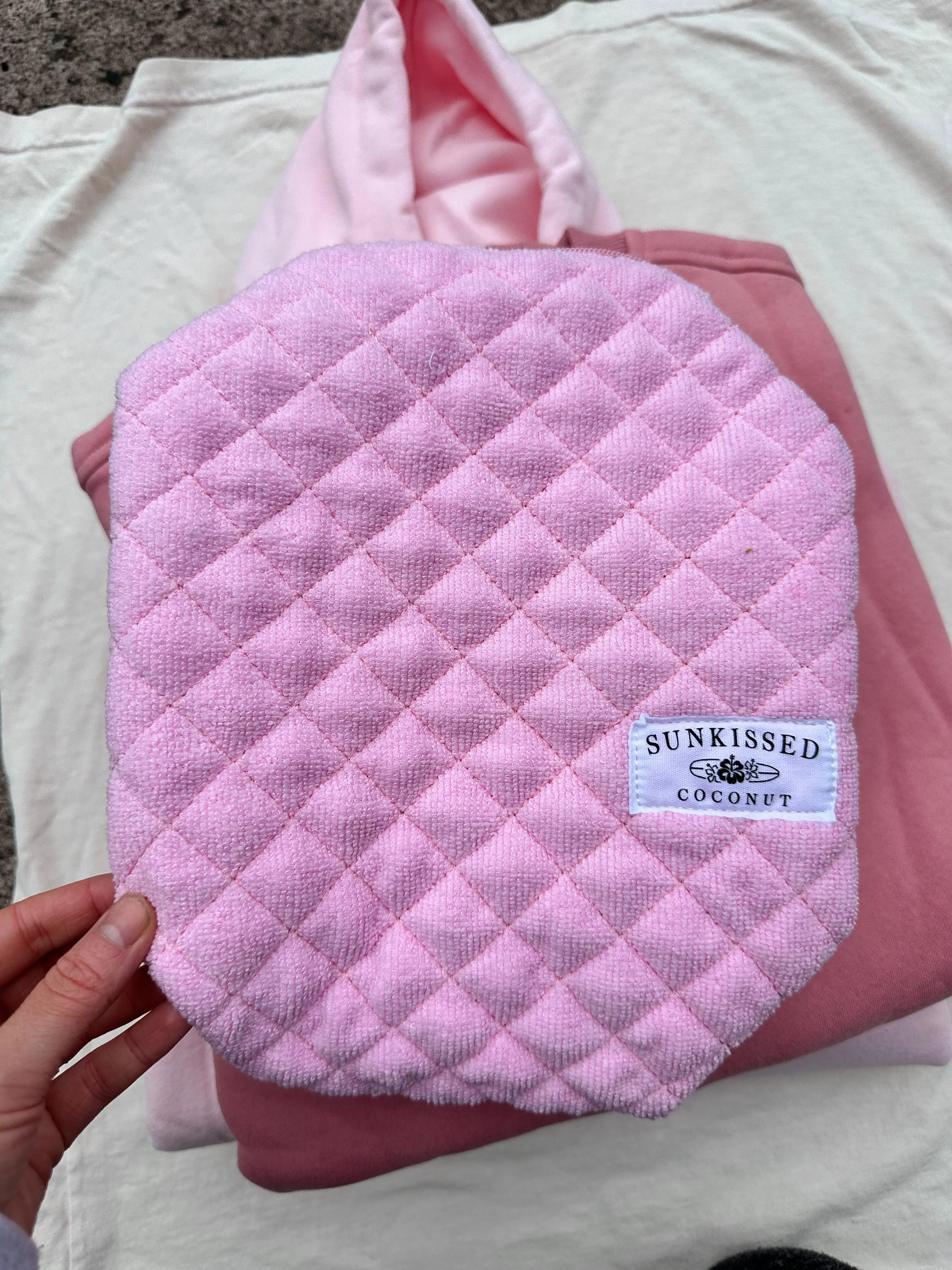 Large Poppi Quilted Handmade Travel Bag sold by Sunkissed Coconut product image thumbnail 2