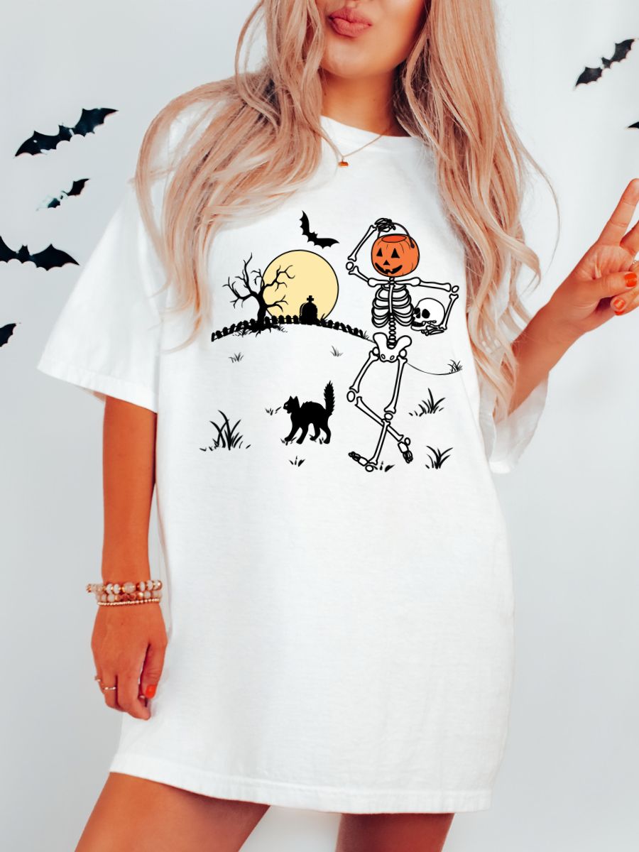 Spooky Pumpkin Patch Tshirt sold by Sunkissed Coconut product image thumbnail 4