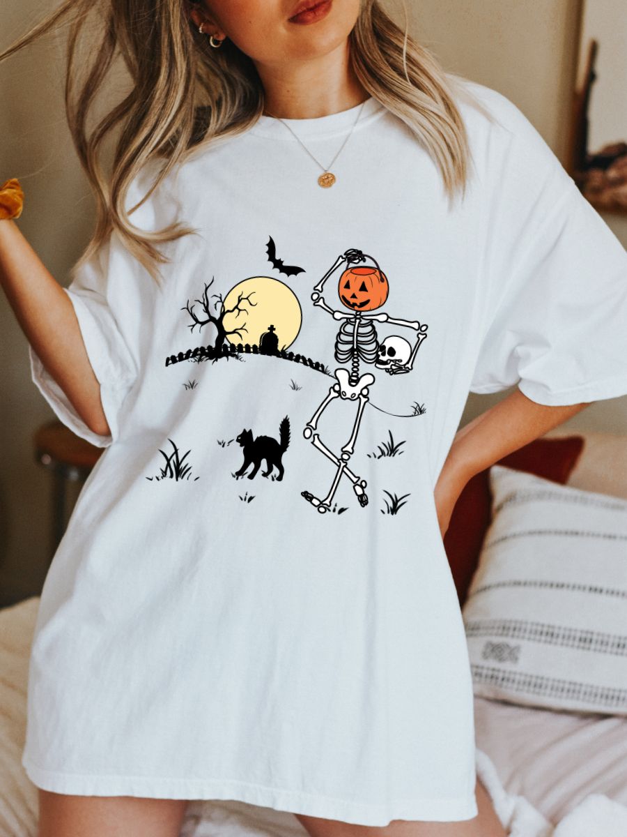 Spooky Pumpkin Patch Tshirt sold by Sunkissed Coconut product image thumbnail 6