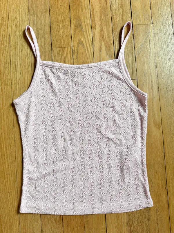 Love Notes Pink Detailed TankTop sold by Sunkissed Coconut