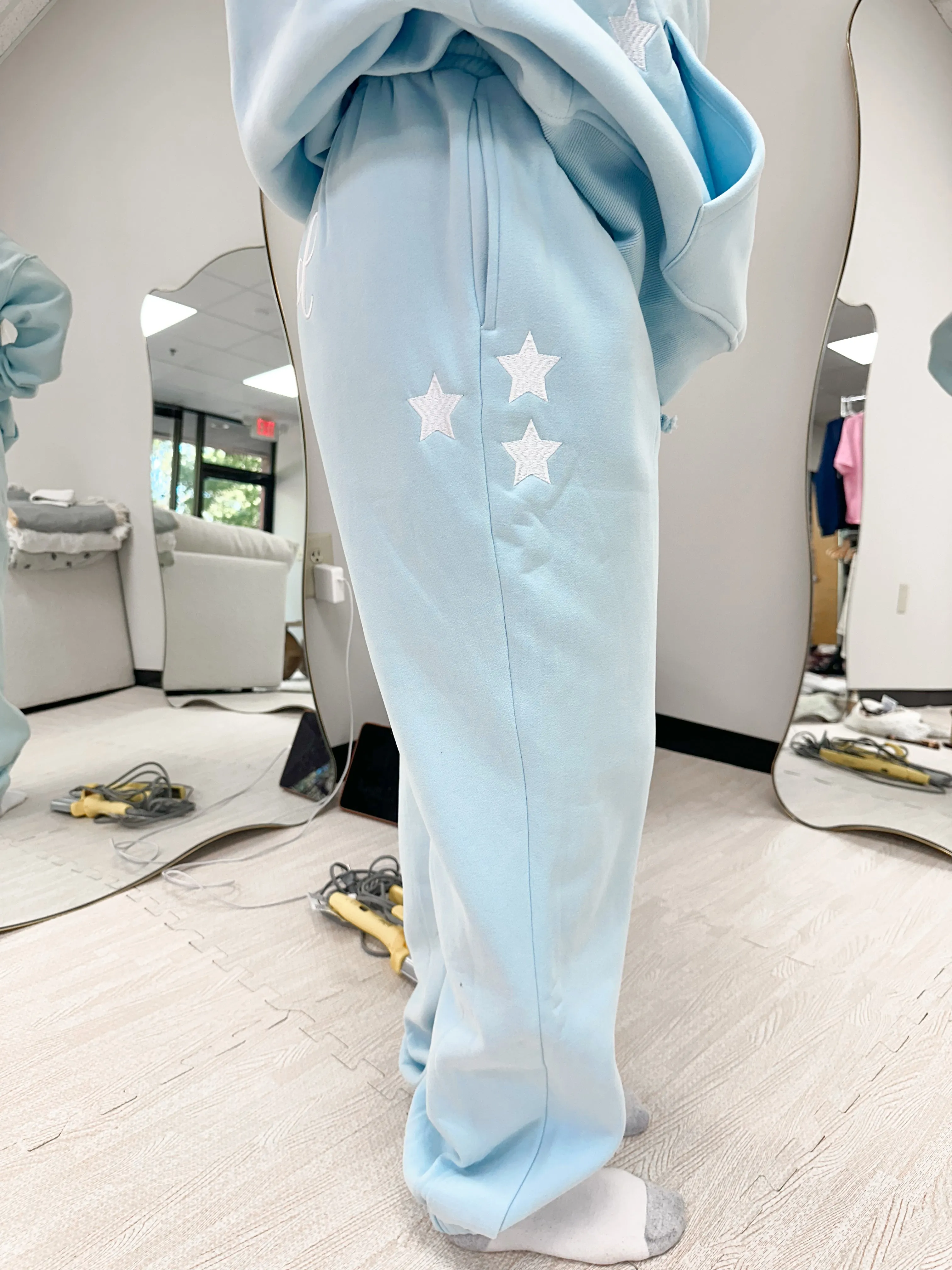 Sunkissed Cursive Embroider Jogger Sweatpants sold by Sunkissed Coconut product image thumbnail 5