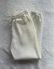Ivory Basic Blank Jogger Sweatpants sold by Sunkissed Coconut