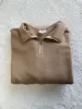 Cappuccino Blank Quarter-Zip Sweatshirt sold by Sunkissed Coconut