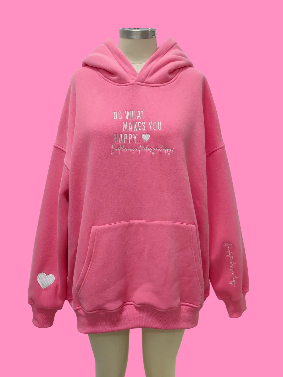 Hibiscus Do What Makes You Happy Hoodie sold by Sunkissed Coconut product image thumbnail 2