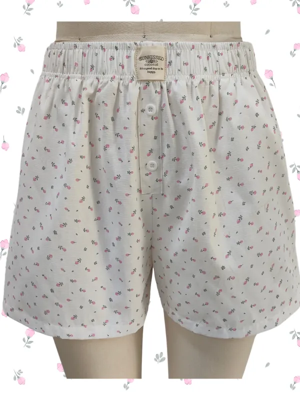 Roses Boxer Shorts sold by Sunkissed Coconut