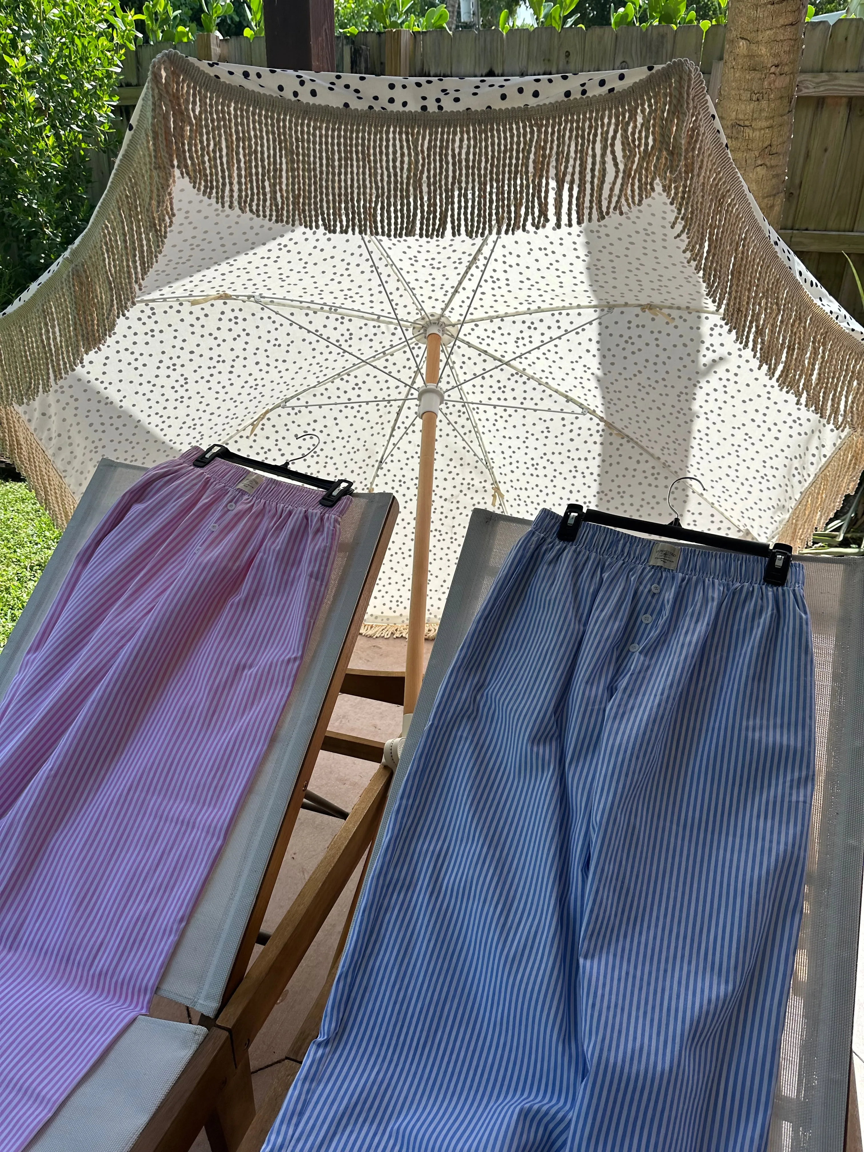 Blue Stripes Everyday Boxer Pants sold by Sunkissed Coconut product image thumbnail 3