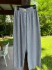 Black Seersucker Everyday Boxer Pants sold by Sunkissed Coconut