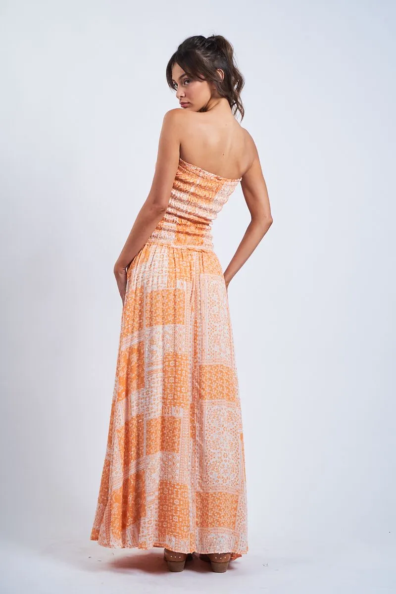 Ibiza Sunkissed Patchwork Maxi Dress sold by Sunkissed Coconut product image thumbnail 3