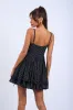 Noire Black Polka Dot Dress sold by Sunkissed Coconut