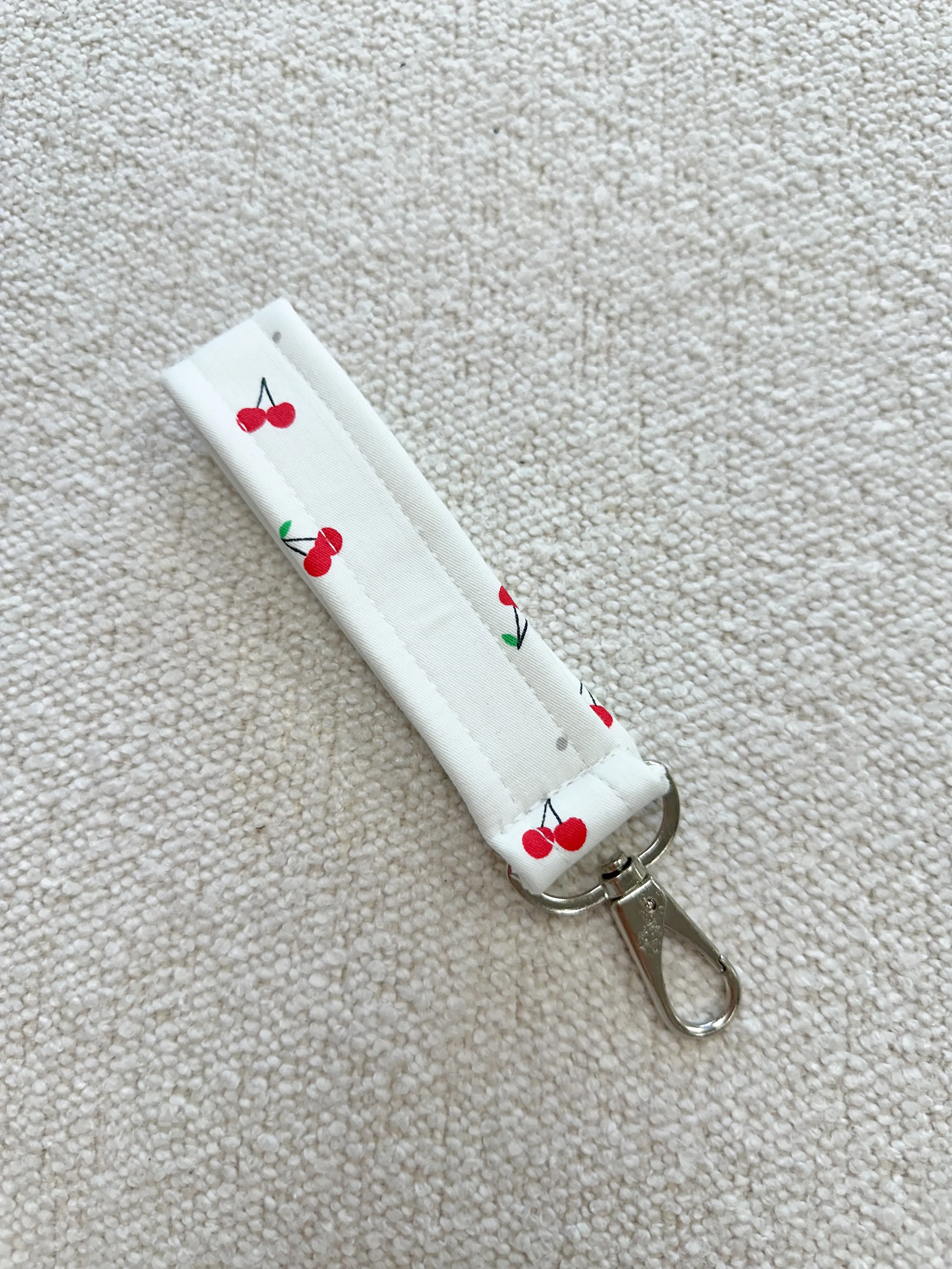 Cherries Handmade Keychain sold by Sunkissed Coconut