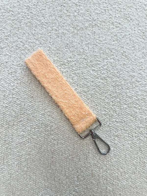Orange Towel Handmade Keychain sold by Sunkissed Coconut