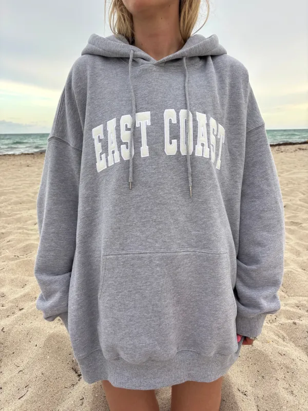 East Coast Embroider Hoodie made by Sunkissed Coconut