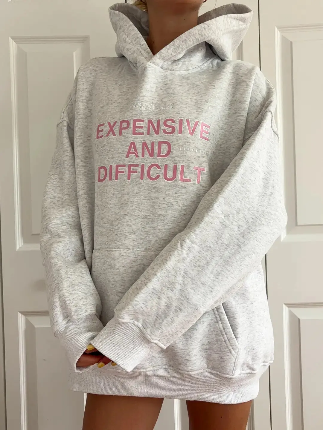 Expensive And Difficult Embroider Hoodie sold by Sunkissed Coconut