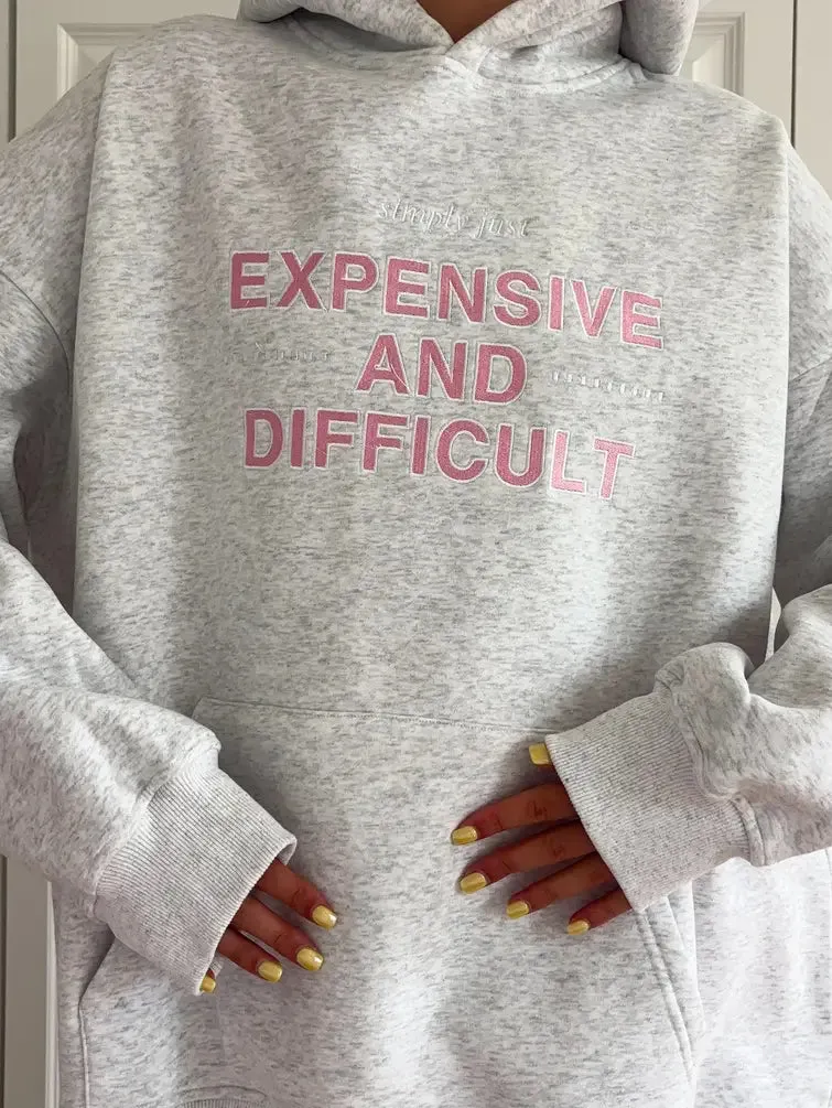 Expensive And Difficult Embroider Hoodie sold by Sunkissed Coconut product image thumbnail 2