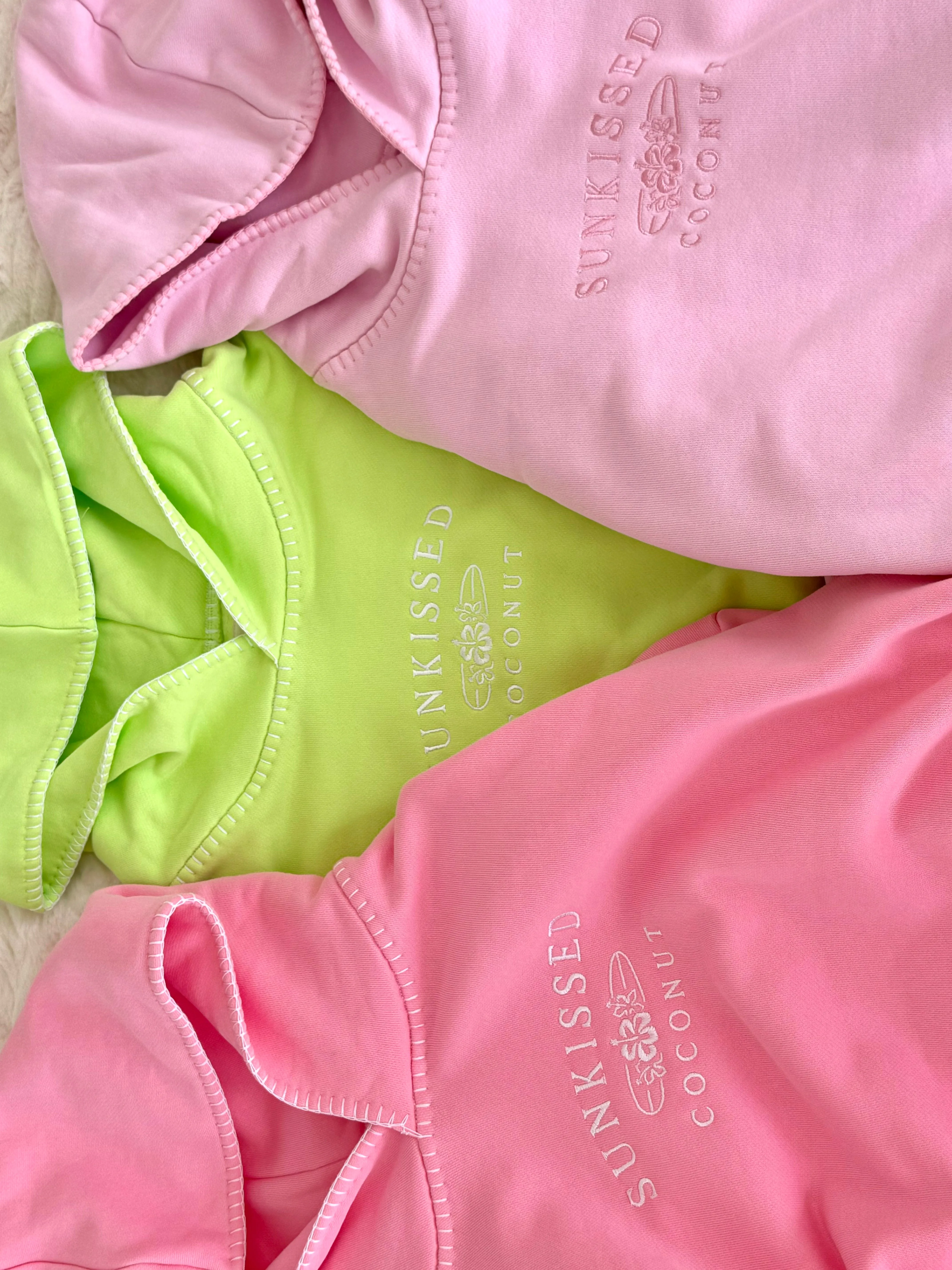 Cotton Candy Stitched Sunkissedcoconut Hoodie 100% Cotton sold by Sunkissed Coconut product image thumbnail 5